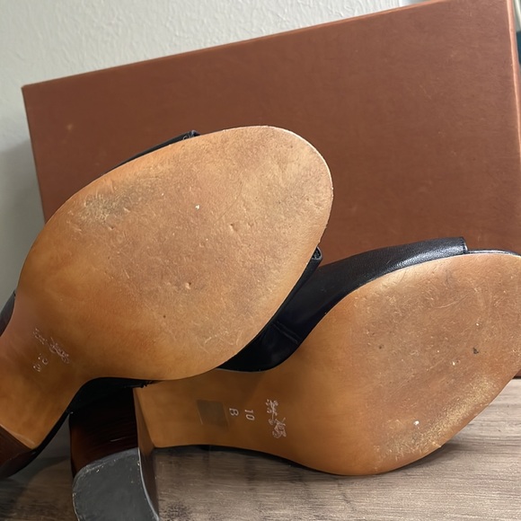 Coach Lafayette Sheep Ankle Boot in Black with Peeptoe #hostpick - Picture 6 of 8